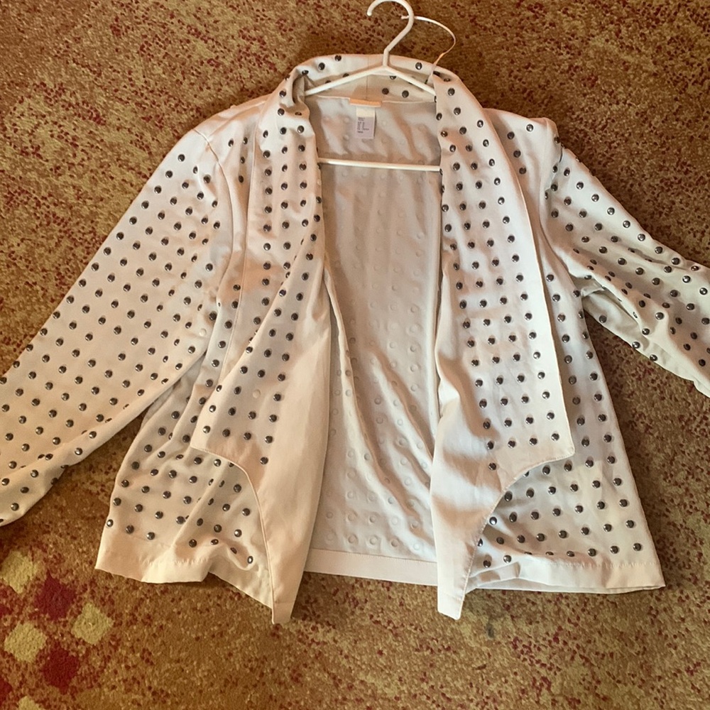 H&M studded blazer